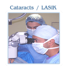 A cataract is the name used to describe the lens of the human eye when that lens begins to become cloudy or opacified. With enough time, aging and exposure to the suns rays, nearly all eyes will develop some amount of cataract. When vision begins to be affected by a cataract and especially when poor vision causes difficulties with the activities of daily living, then treatment of a cataract is typically recommended. 